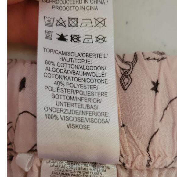 Love to Lounge Lady & the Tramp Pajama Bottoms Disney Lounge Pants Kid Core - S - Picture 4 of 5